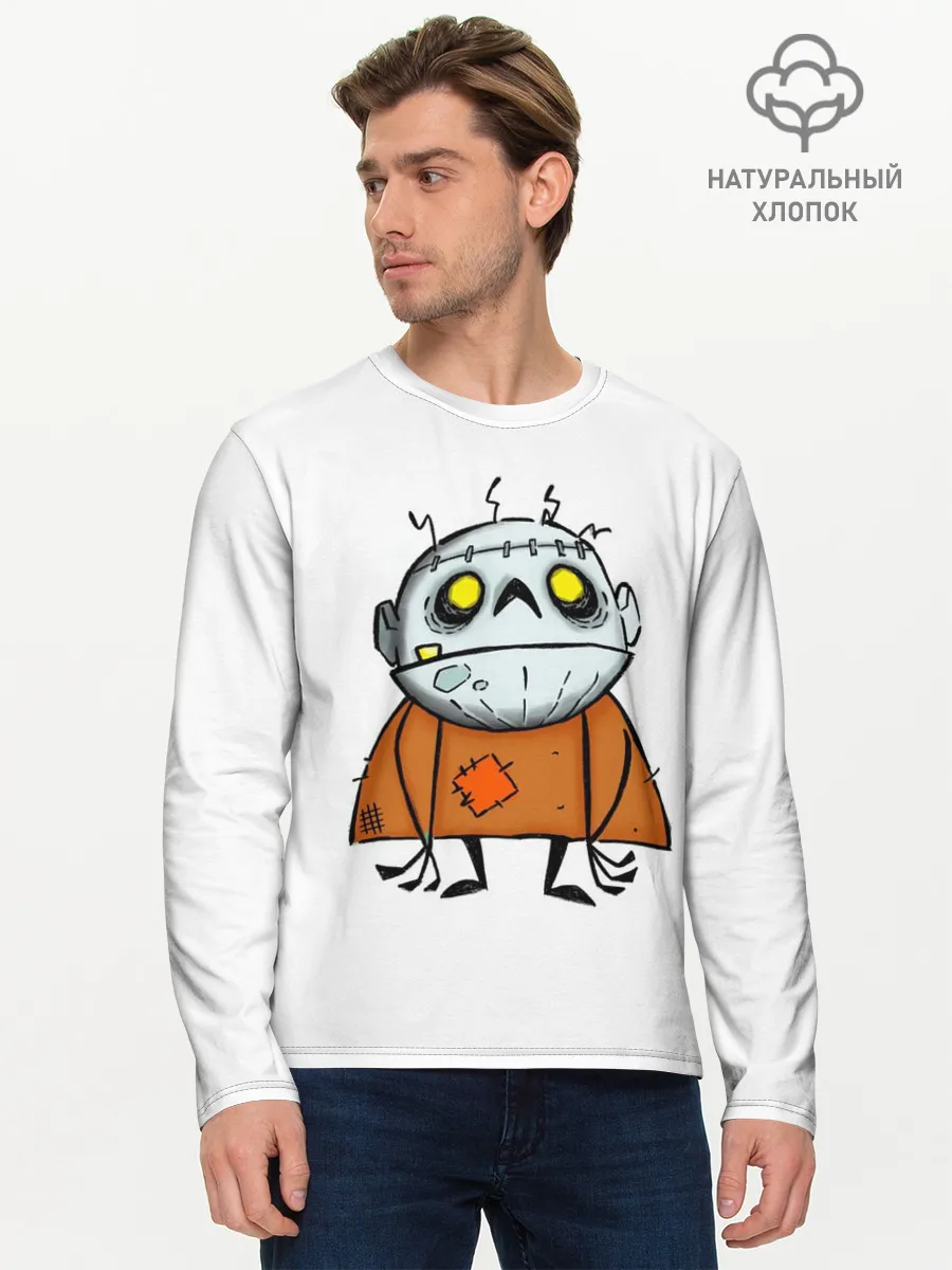 Мужской лонгслив базовый / чудиже франкенштейн