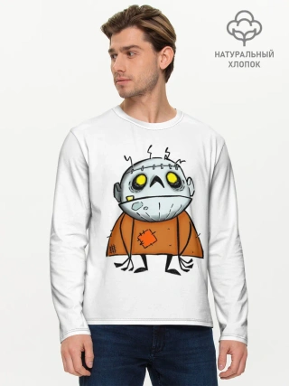 Мужской лонгслив базовый / чудиже франкенштейн