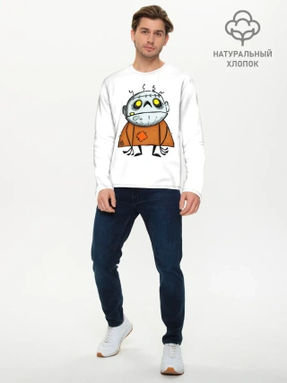 Мужской лонгслив базовый / чудиже франкенштейн