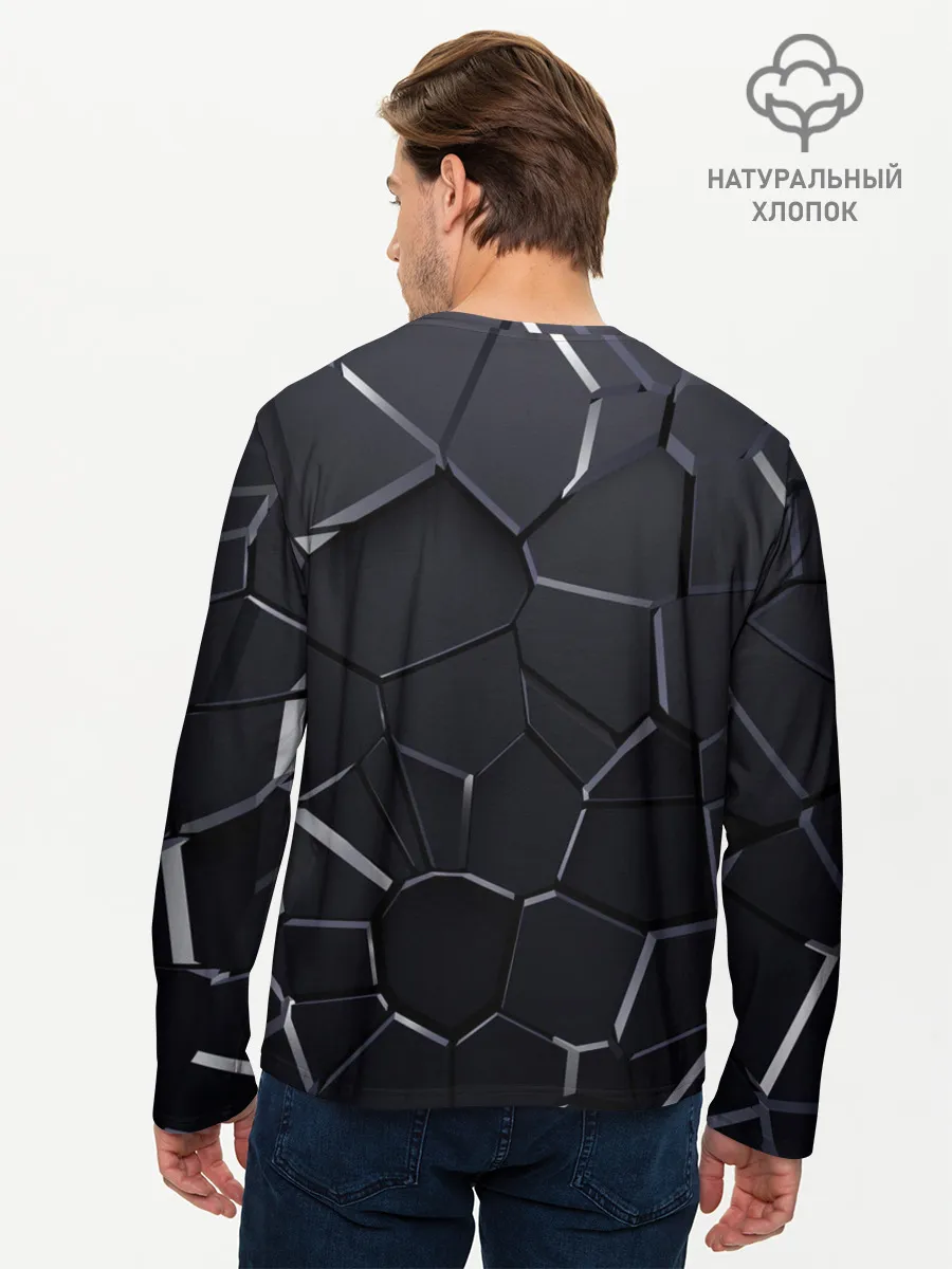 Мужской лонгслив базовый / Mercedes AMG 3D плиты