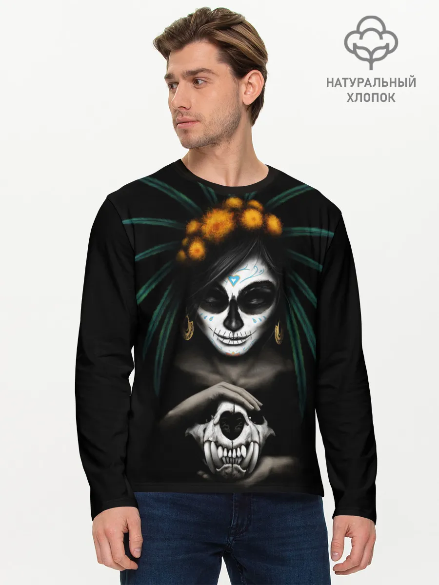 Мужской лонгслив базовый / WOMANSHAMAN