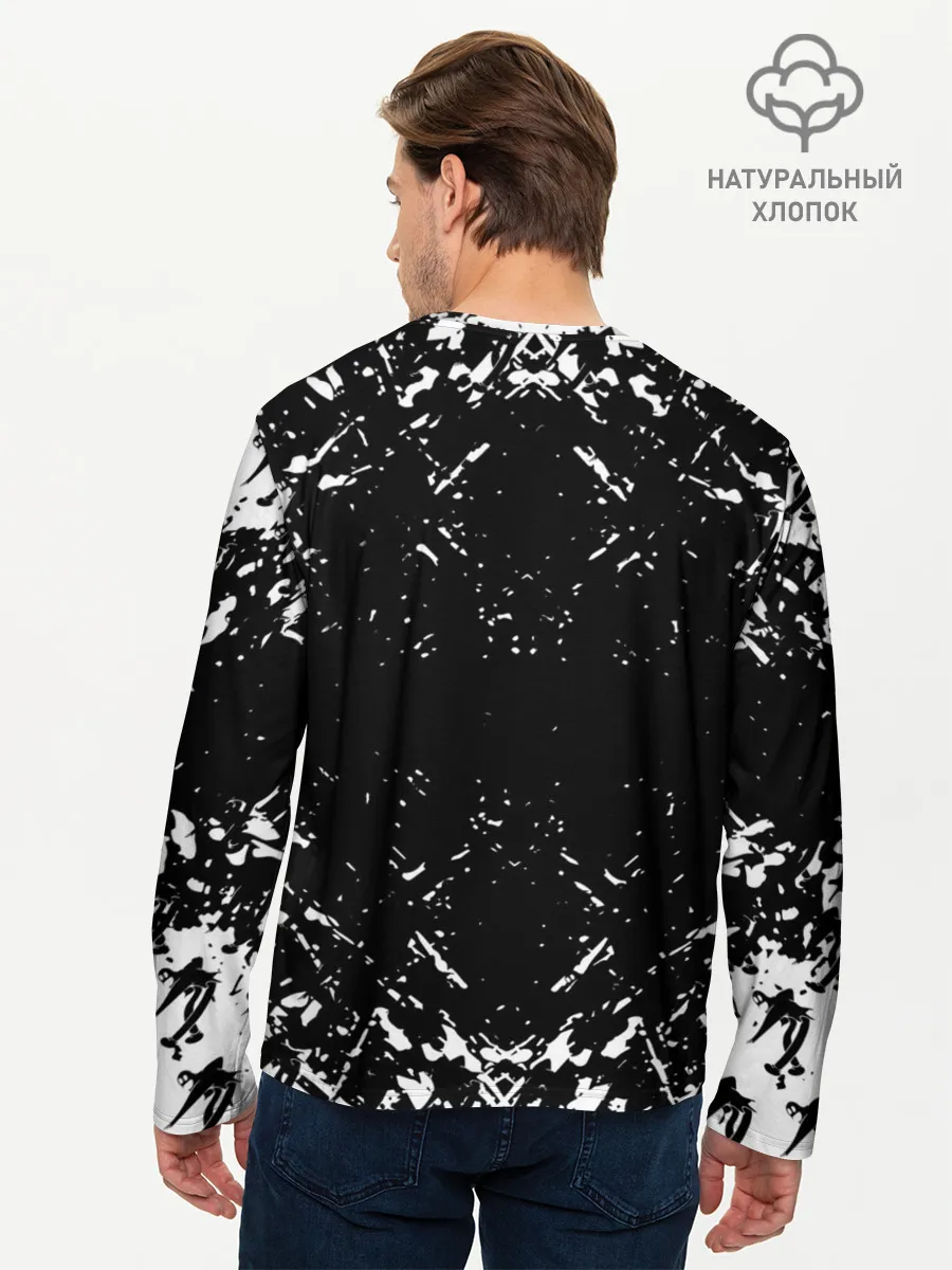 Мужской лонгслив базовый / GHOSTEMANE BLACK FOREST.