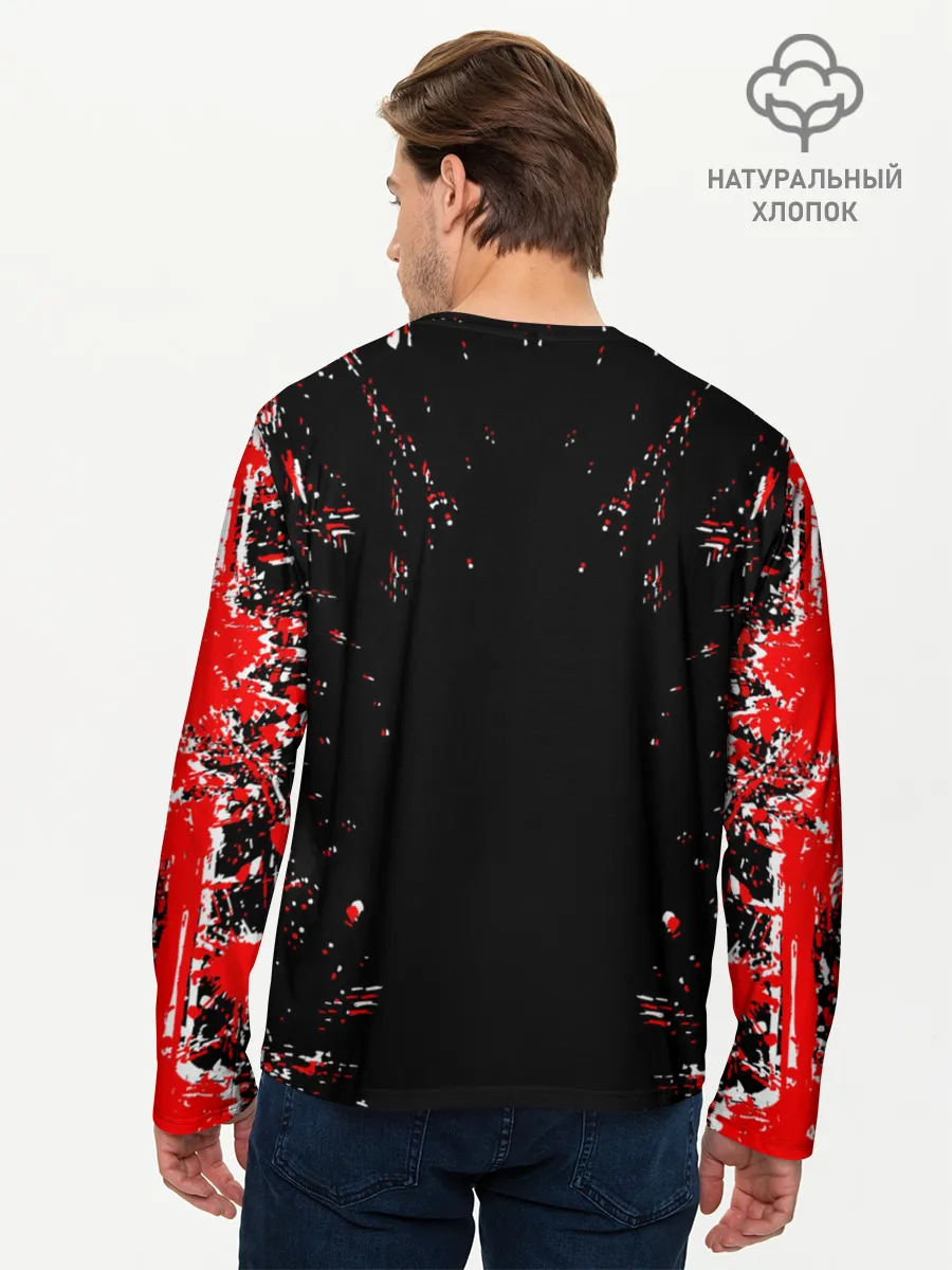 Мужской лонгслив базовый / dragon ball super.