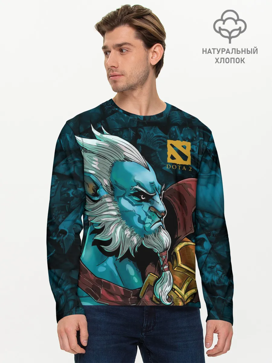 Мужской лонгслив базовый / Фантом Лансер, DOTA 2