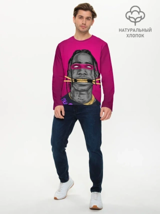 Мужской лонгслив базовый / Dangerous Travis