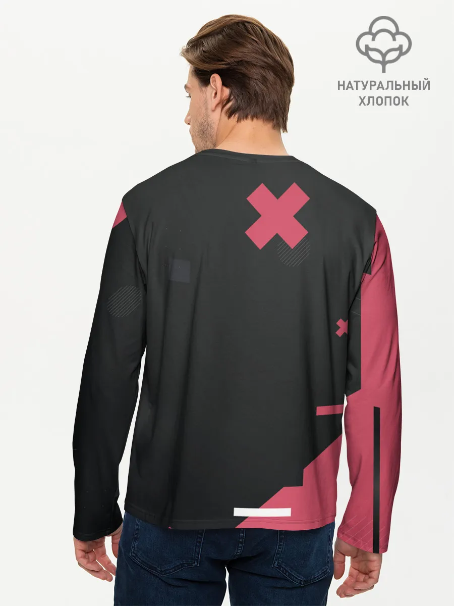 Мужской лонгслив базовый / Мерседес / Mersedes