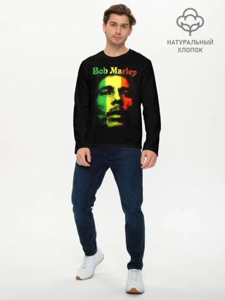 Мужской лонгслив базовый / Великий Боб