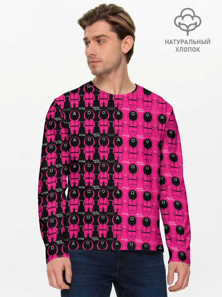 Мужской лонгслив базовый / Squid Game