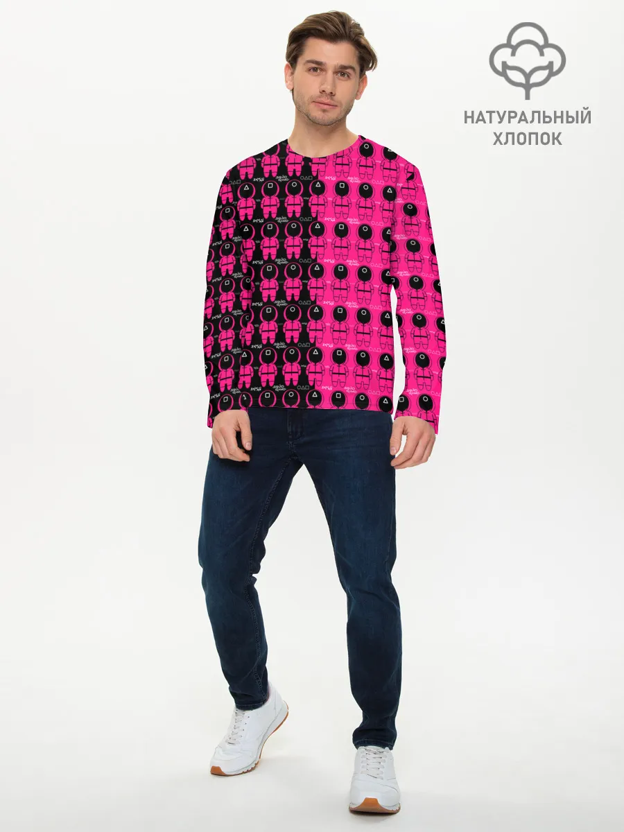 Мужской лонгслив базовый / Squid Game