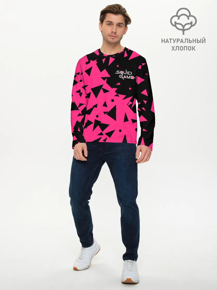 Мужской лонгслив базовый / Squid Game