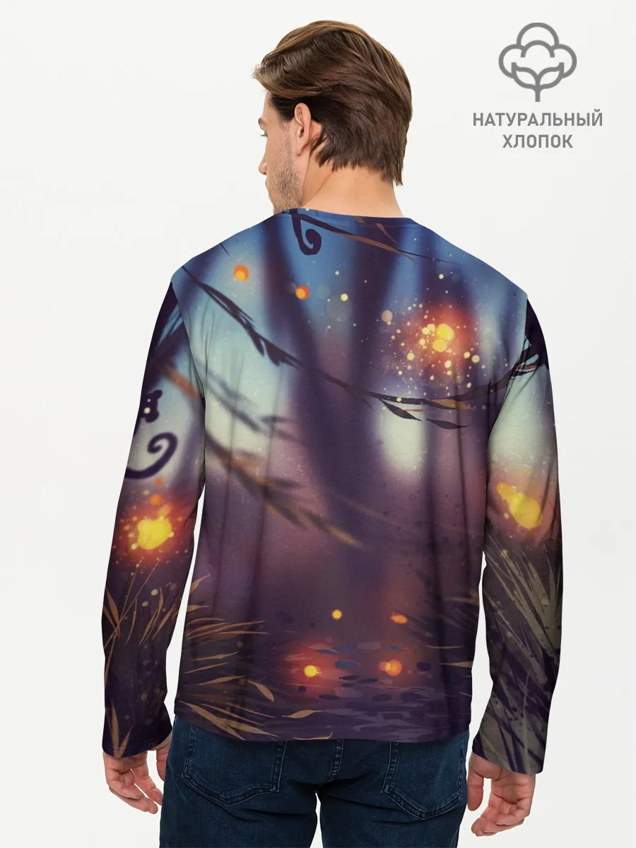 Мужской лонгслив базовый / Ху Тао