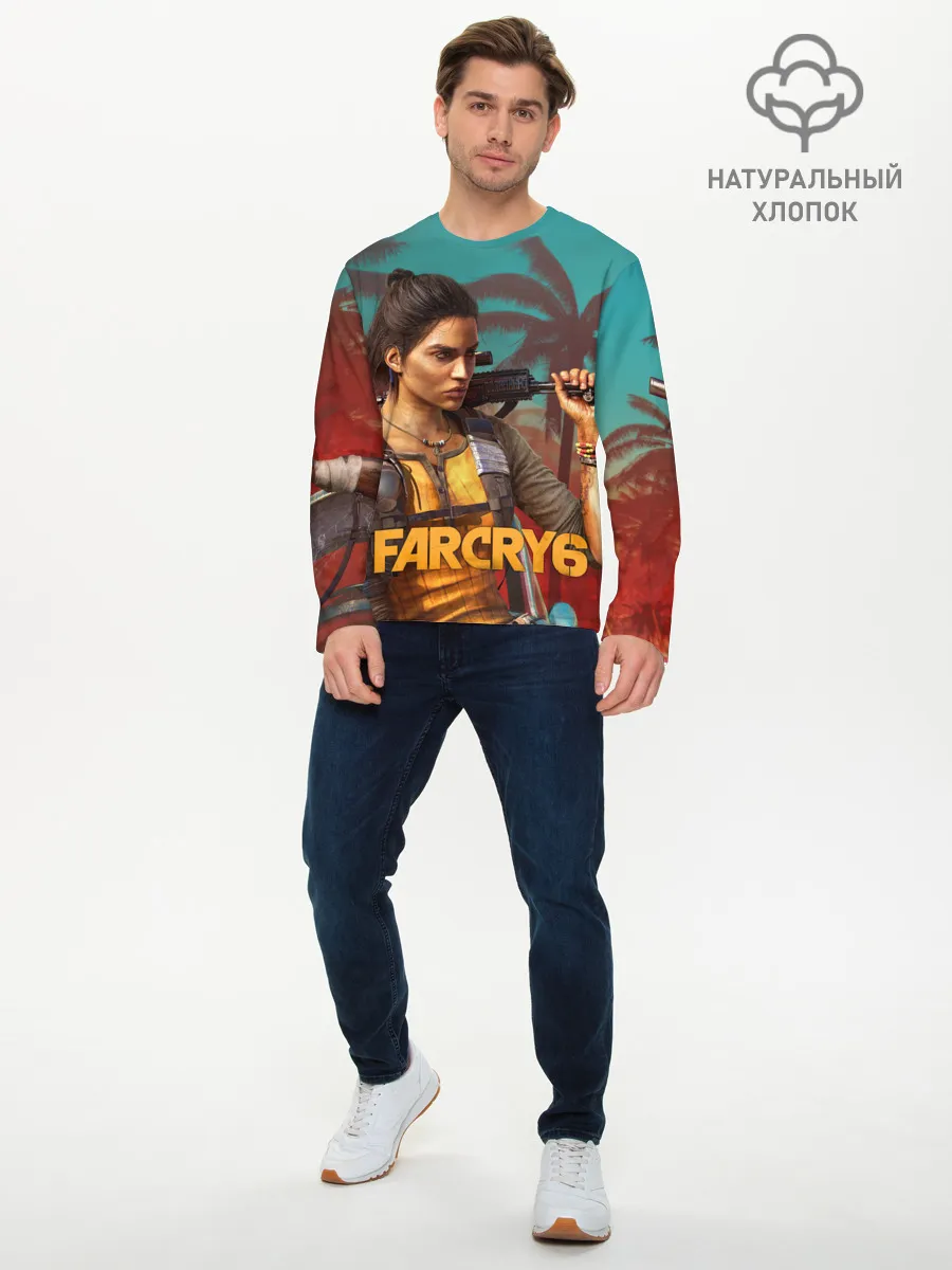 Мужской лонгслив базовый / Far Cry Dani Rojas