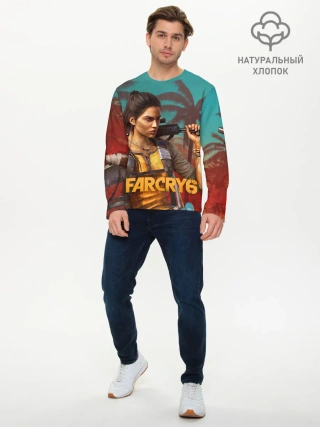 Мужской лонгслив базовый / Far Cry Dani Rojas