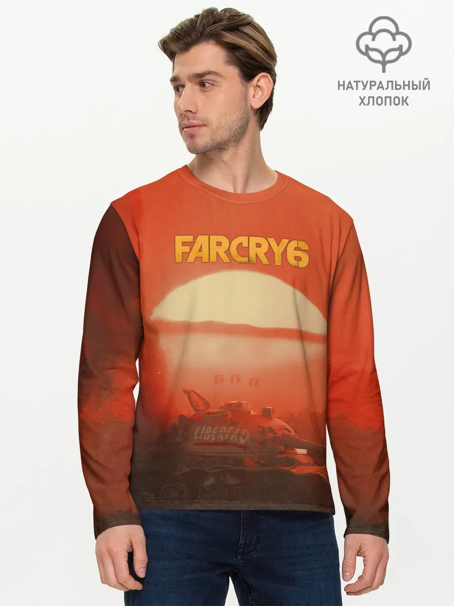 Мужской лонгслив базовый / Far Cry 6 - Libertad