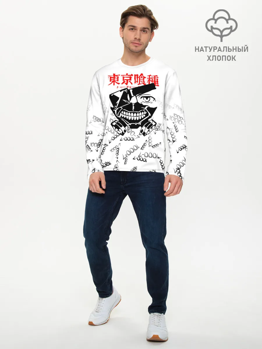 Мужской лонгслив базовый / TOKYO GHOUL