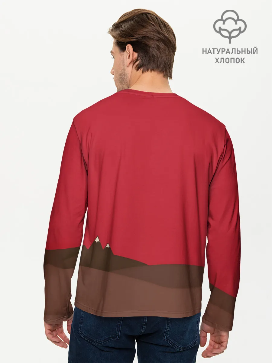 Мужской лонгслив базовый / FIRE WALK WITH ME Twin Peaks