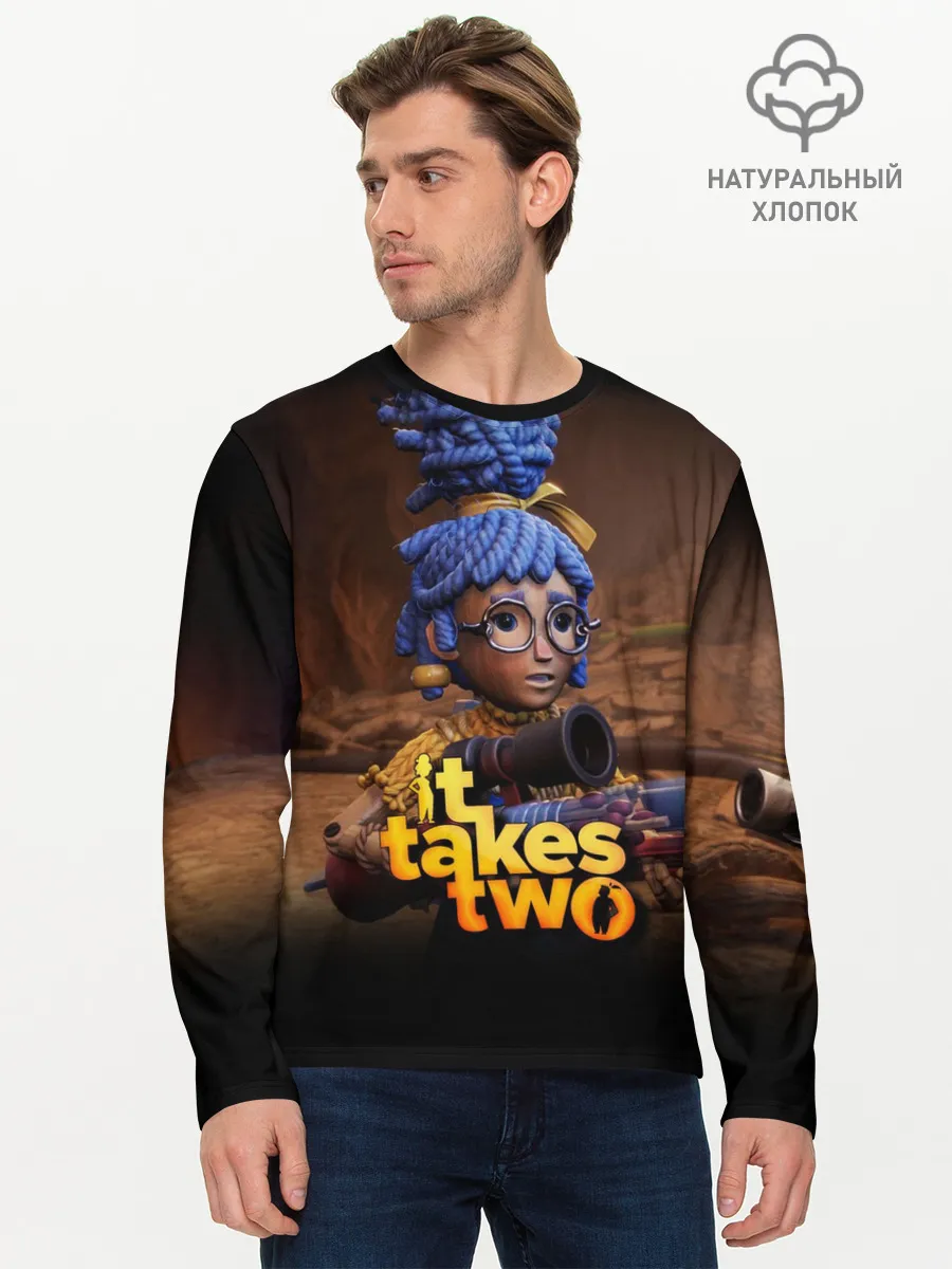 Мужской лонгслив базовый / It Takes Two | Мэй
