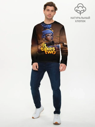 Мужской лонгслив базовый / It Takes Two | Мэй