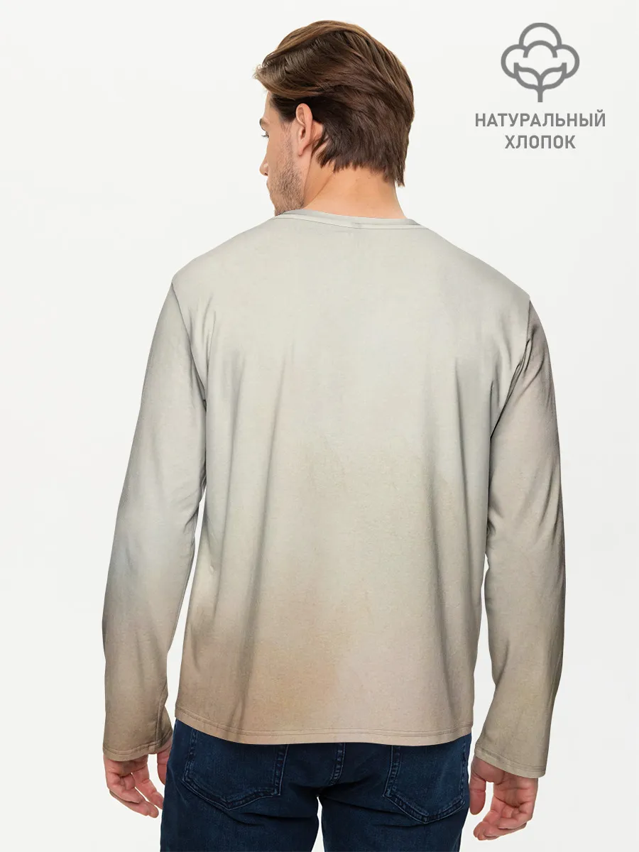 Мужской лонгслив базовый / Киска Тейлор