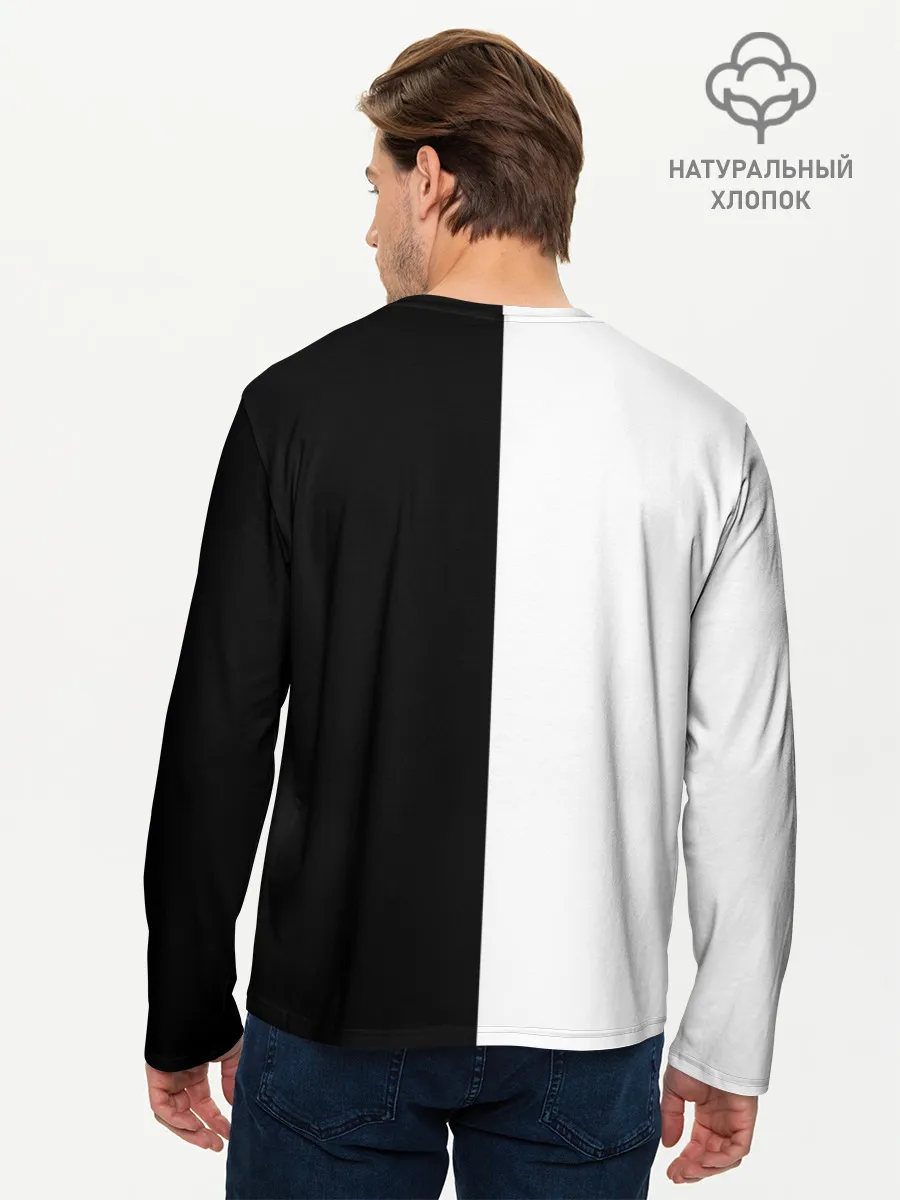 Мужской лонгслив базовый / БАТЛФИЛД 2042 | ЛОГОТИП