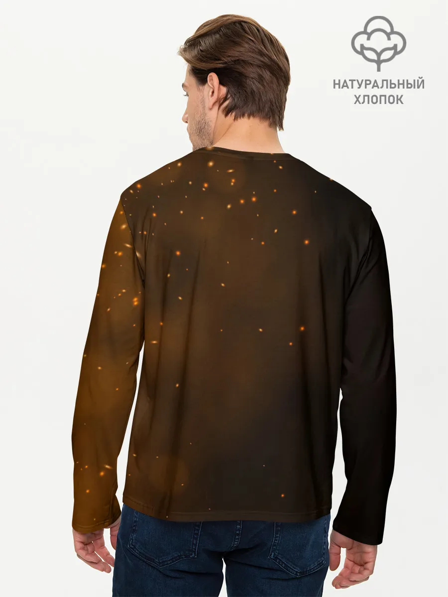 Мужской лонгслив базовый / FIRE BATTLEFIELD LOGO | ЛОГО