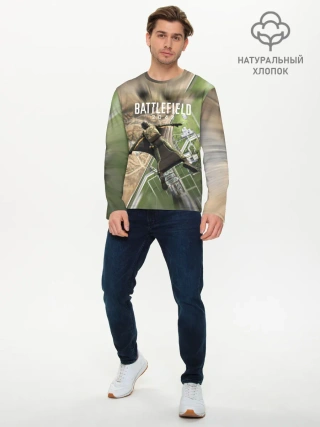 Мужской лонгслив базовый / ВЫСАДКА | BATTLEFIELD 2042