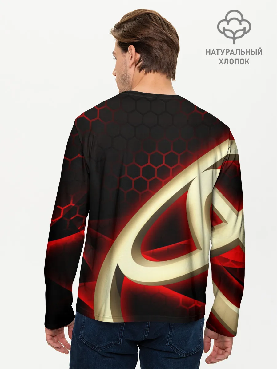 Мужской лонгслив базовый / Тойота / Toyota