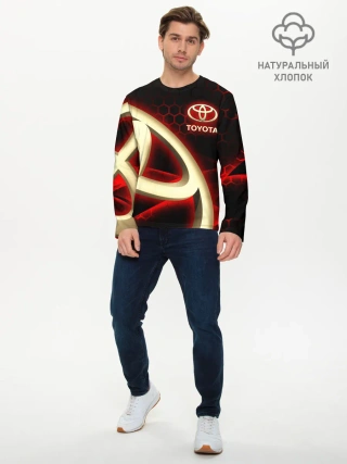 Мужской лонгслив базовый / Тойота / Toyota