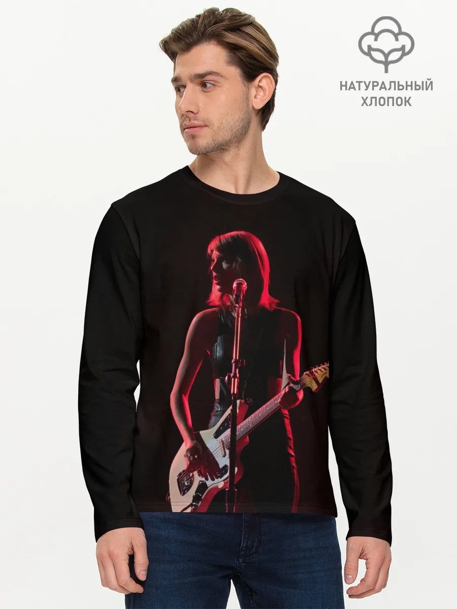 Мужской лонгслив базовый / Тейлор на концерте