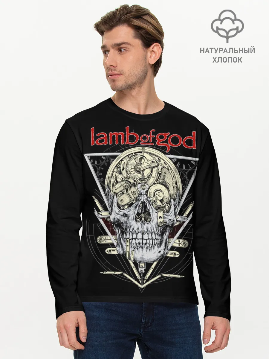 Мужской лонгслив базовый / Lamb of God, Legion: XX