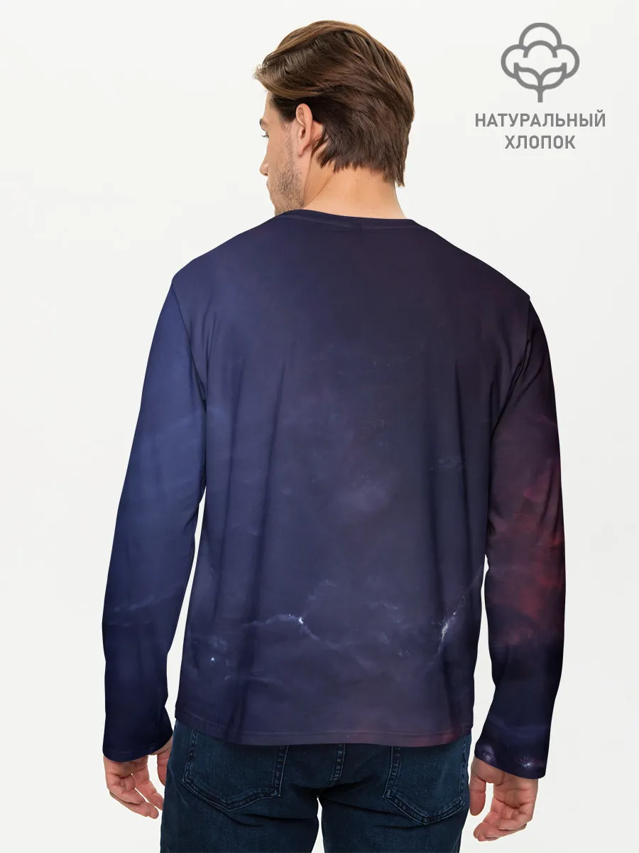 Мужской лонгслив базовый / Инопланетянин | Гангста