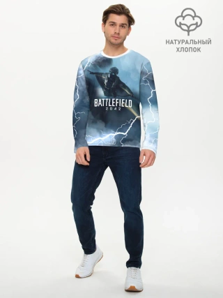 Мужской лонгслив базовый / WINGSUIT | BATTLEFIELD 2042