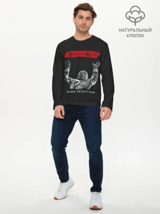Мужской лонгслив базовый / DM tour