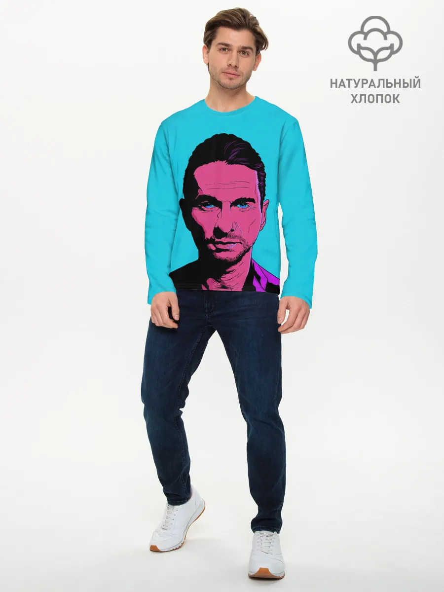Мужской лонгслив базовый / Дэйв Гаан арт