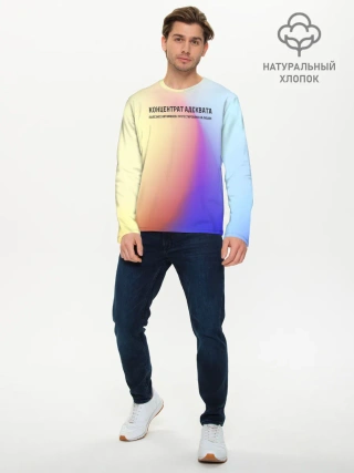 Мужской лонгслив базовый / Концентрат адеквата