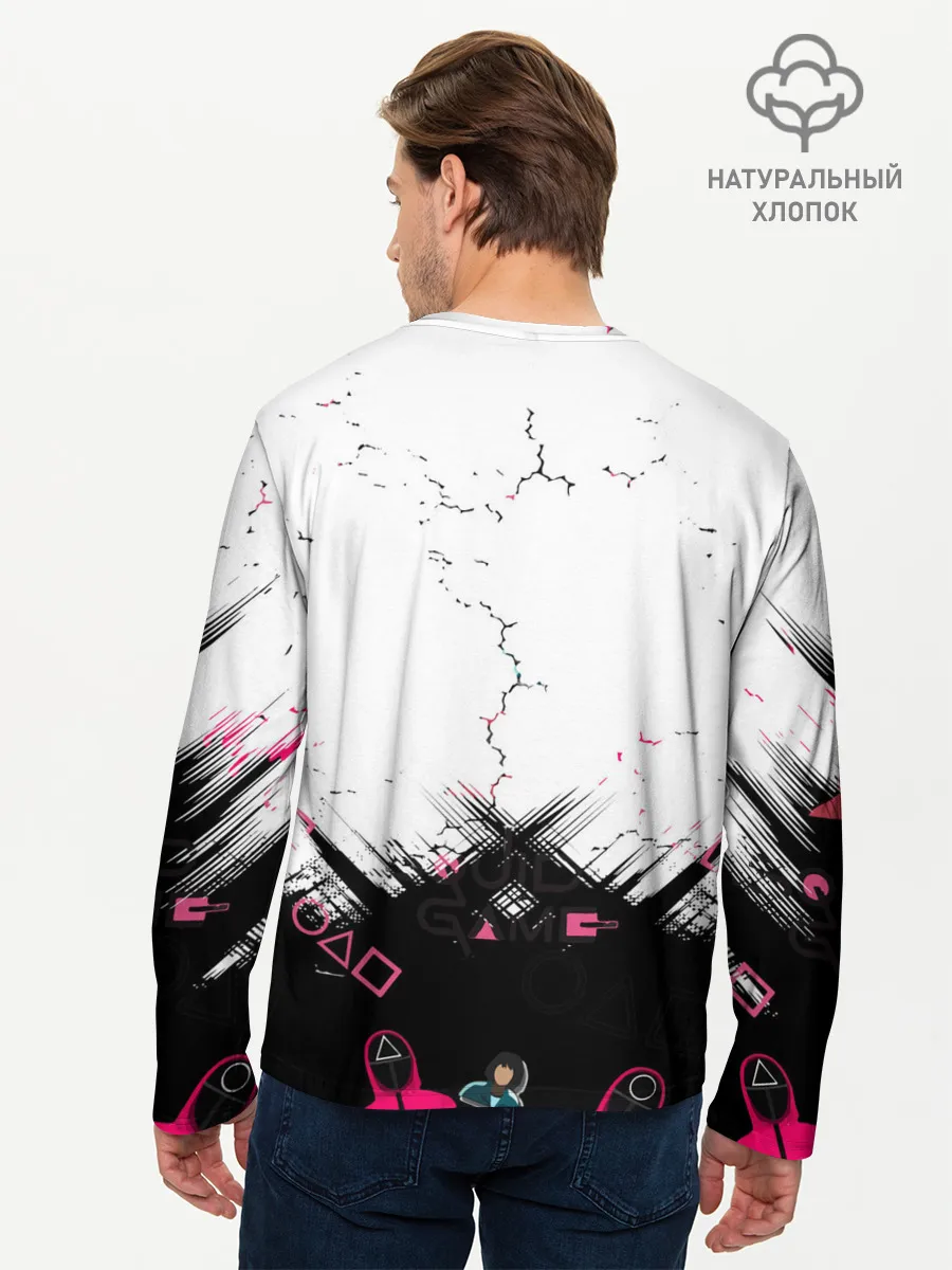 Мужской лонгслив базовый / SQUID GAME | ИГРА В КАЛЬМАРА,