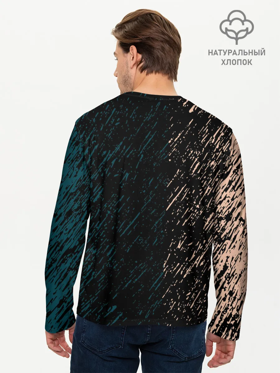 Мужской лонгслив базовый / Among us в Игре в кальмара