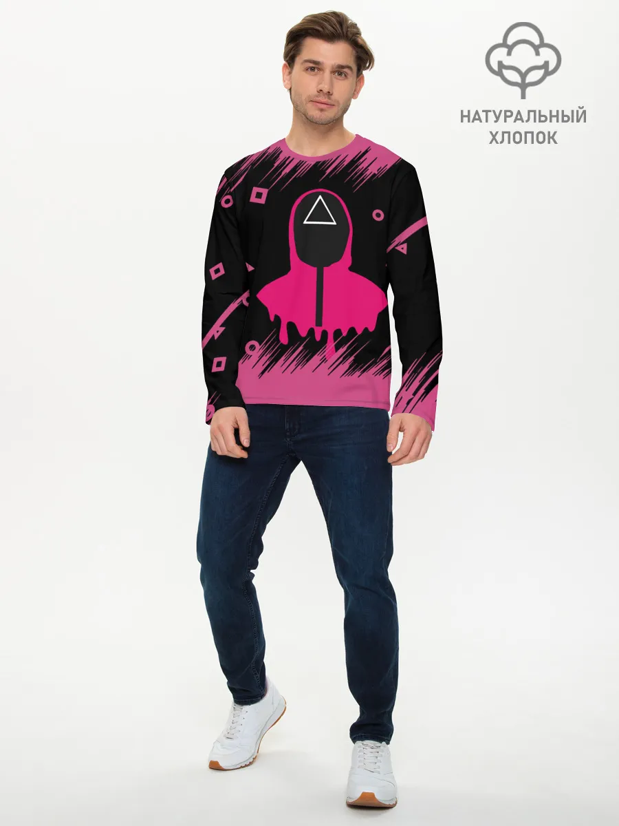 Мужской лонгслив базовый / SQUID GAME | ИГРА В КАЛЬМАРА/