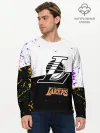 Мужской лонгслив базовый / Коби Брайант Los Angeles Lakers,