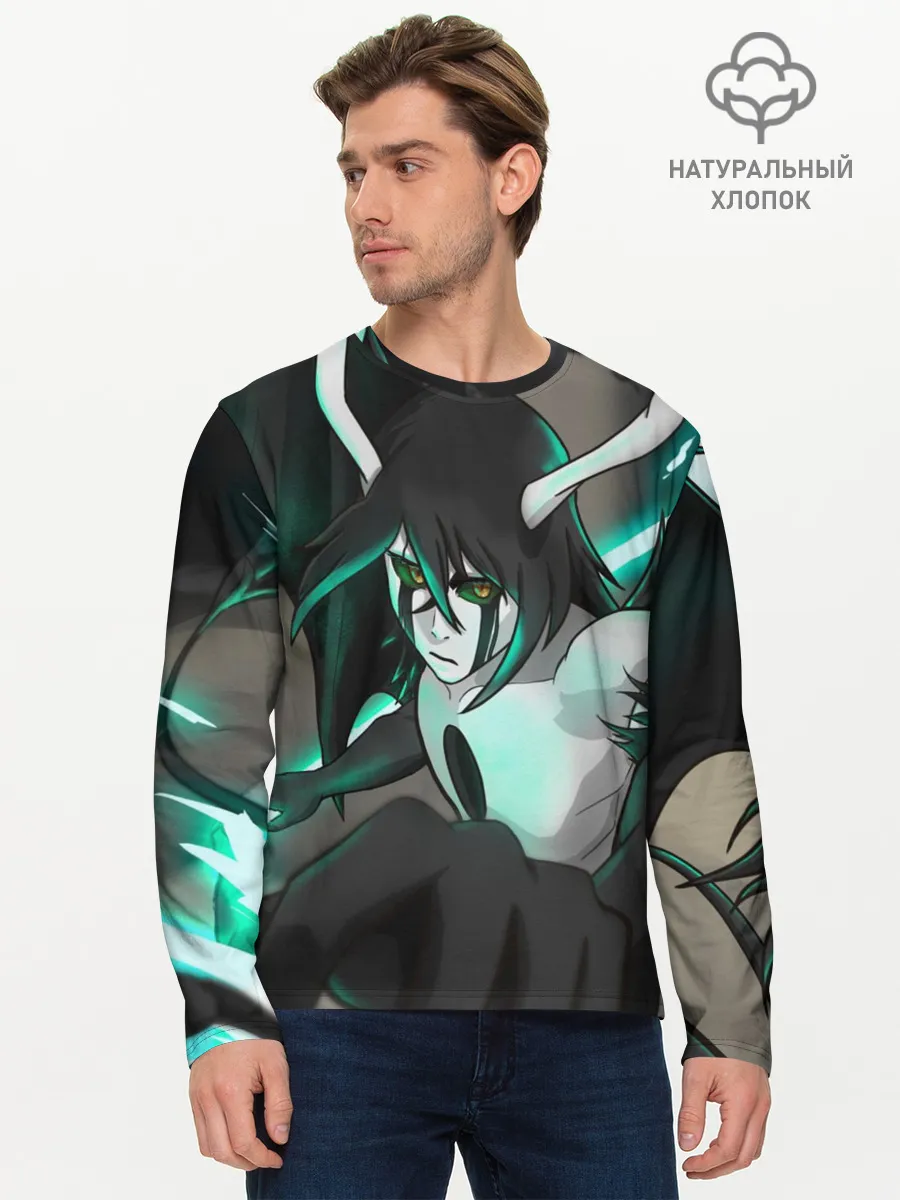 Мужской лонгслив базовый / Улькиорра Сифер . Ulquiorra