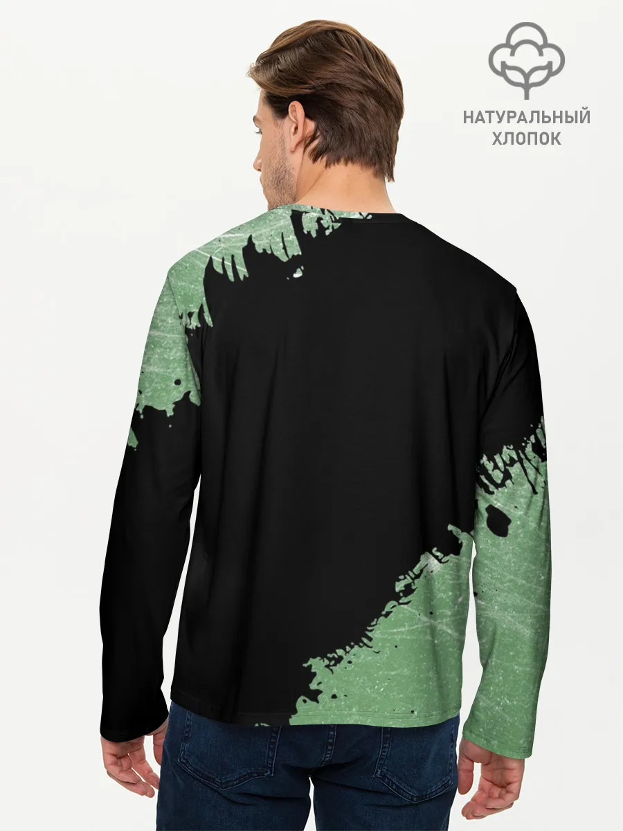 Мужской лонгслив базовый / Линкин Парк в стиле Гранж | Linkin Park