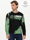 Мужской лонгслив базовый / Линкин Парк в стиле Гранж | Linkin Park