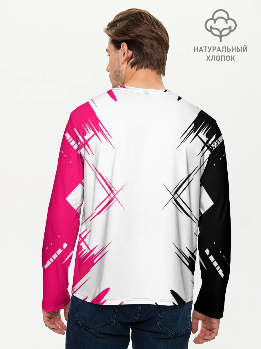 Мужской лонгслив базовый / SQUID GAME | ИГРА В КАЛЬМАРА | треугольник.