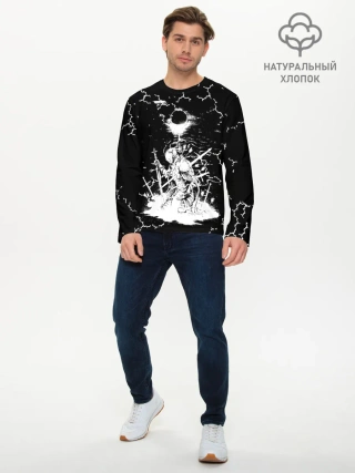 Мужской лонгслив базовый / dark souls / 2