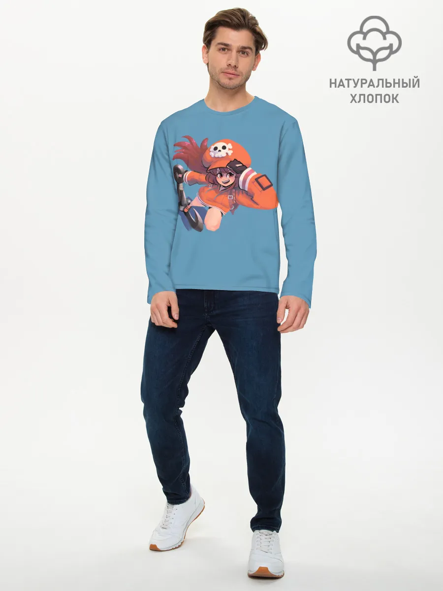 Мужской лонгслив базовый / Дерзкая Мэй