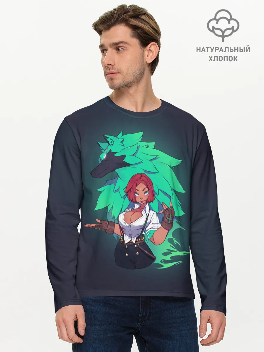 Мужской лонгслив базовый / Govvana and Ray