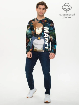 Мужской лонгслив базовый / Марси Dota 2