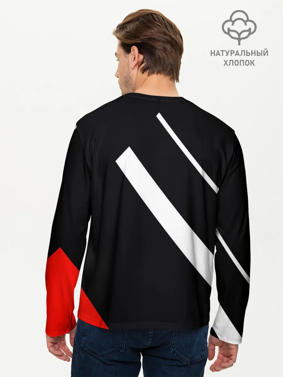 Мужской лонгслив базовый / Mercedes-AMG | Мерседес-АМГ