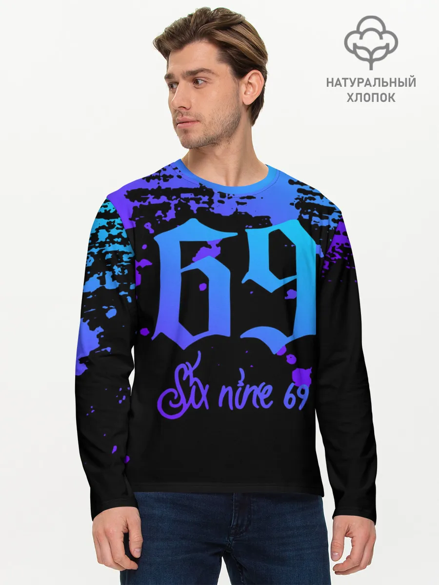 Мужской лонгслив базовый / 6IX9INE: GOOBA,