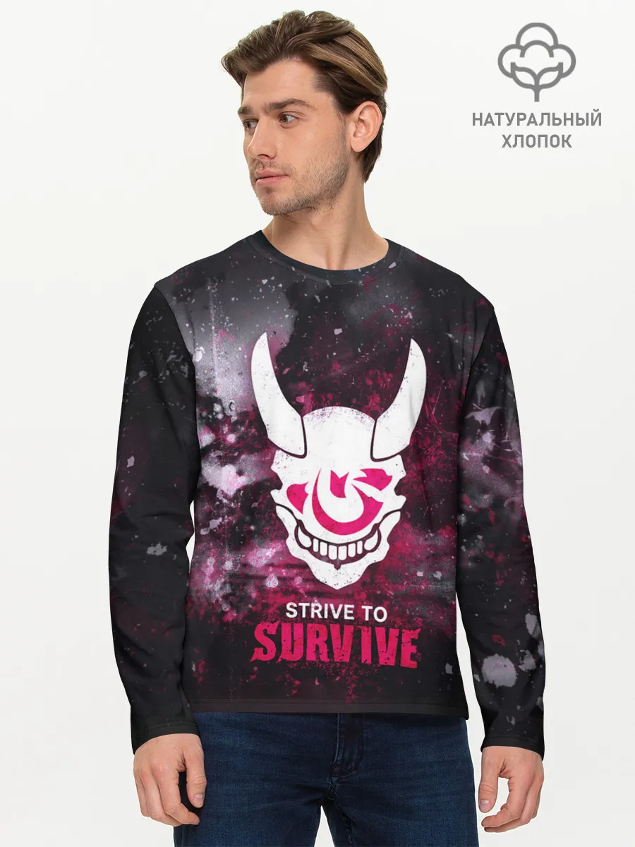 Мужской лонгслив базовый / Guilty gear strive